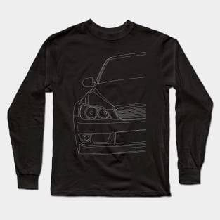 IS200 IS300 Altezza RS200 White Outline Long Sleeve T-Shirt